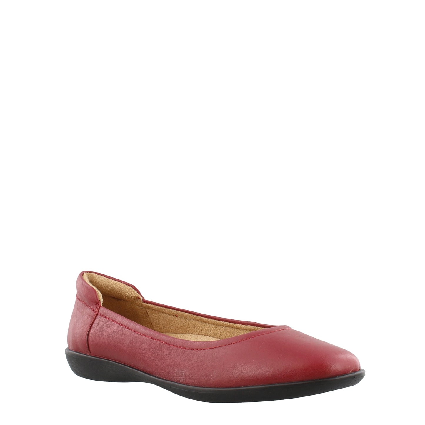 Peltz Shoes Women's Naturalizer Flexy Flats RED E8047L1600