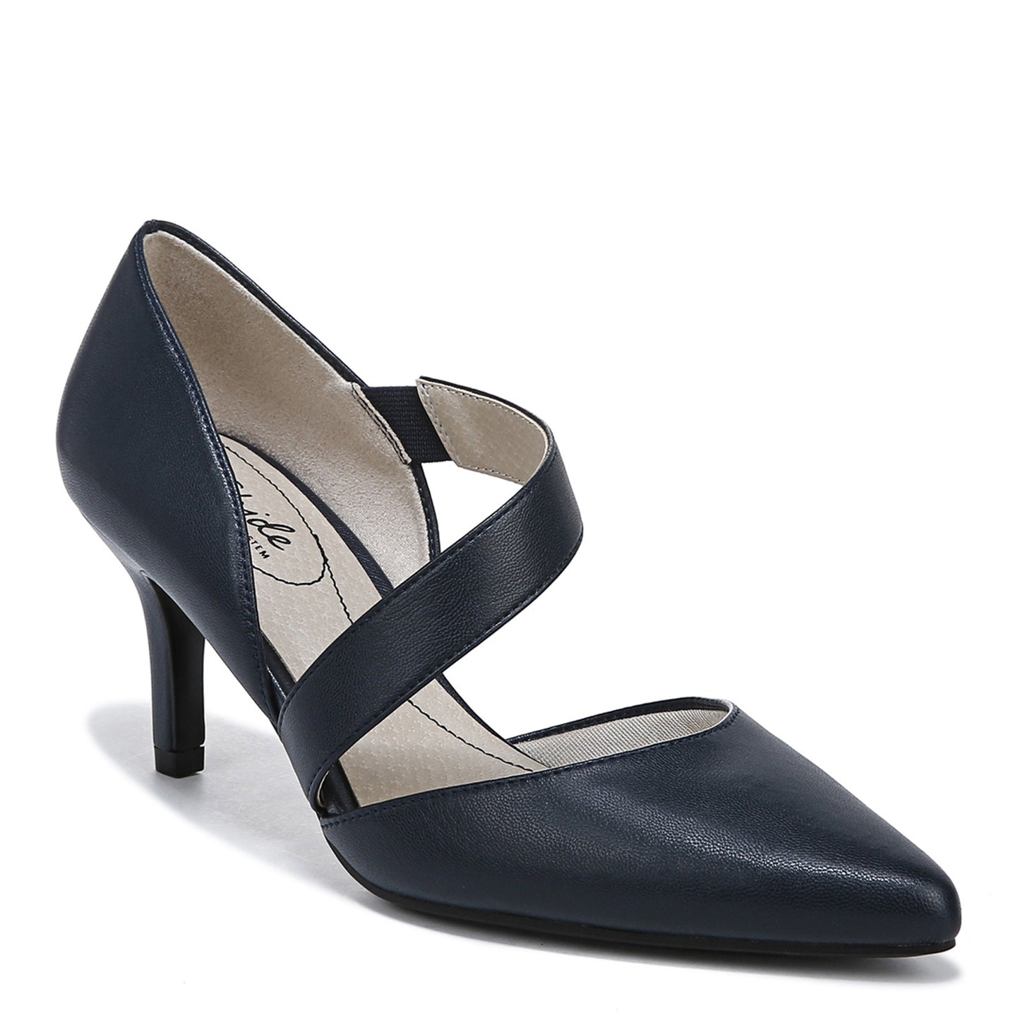 Peltz Shoes Women's LifeStride Suki Pump Navy E9896S2400