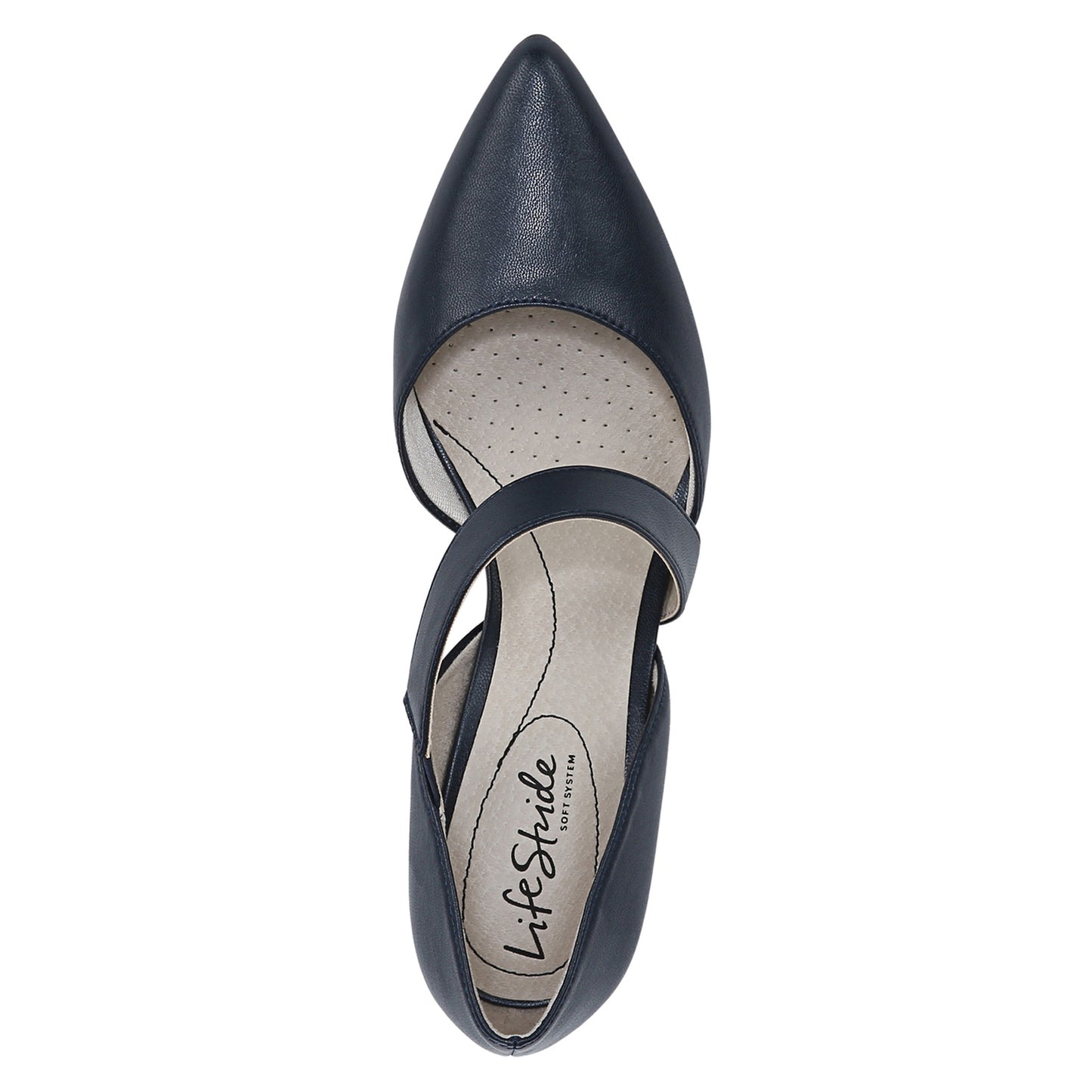 Peltz Shoes Women's LifeStride Suki Pump Navy E9896S2400