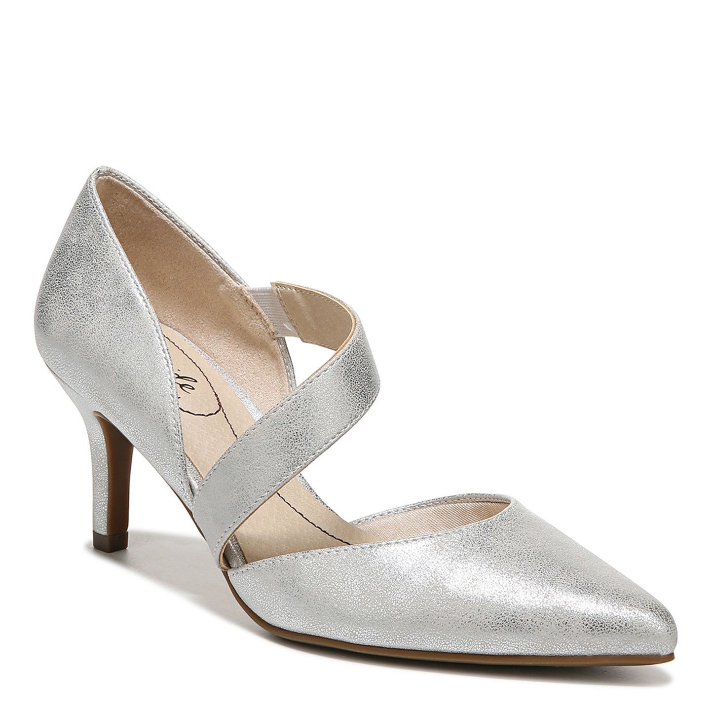 Peltz Shoes Women's LifeStride Suki Pump Silver E9896S5900