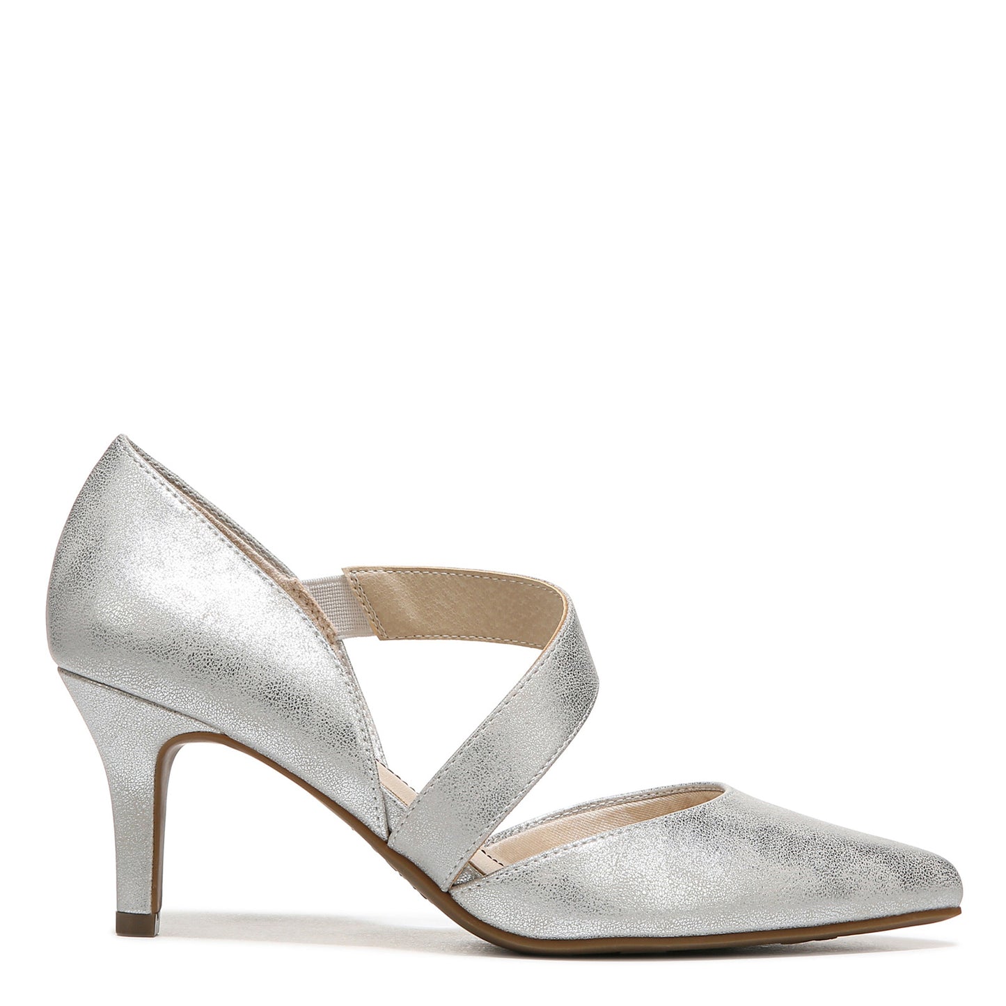 Peltz Shoes Women's LifeStride Suki Pump Silver E9896S5900