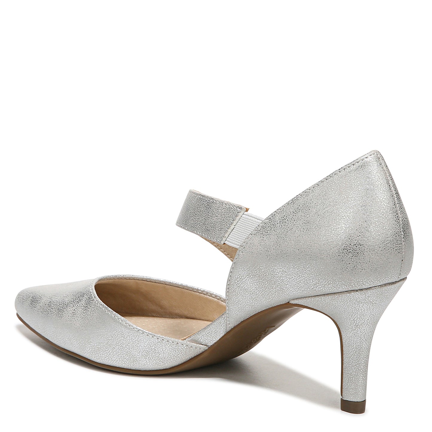 Peltz Shoes Women's LifeStride Suki Pump Silver E9896S5900