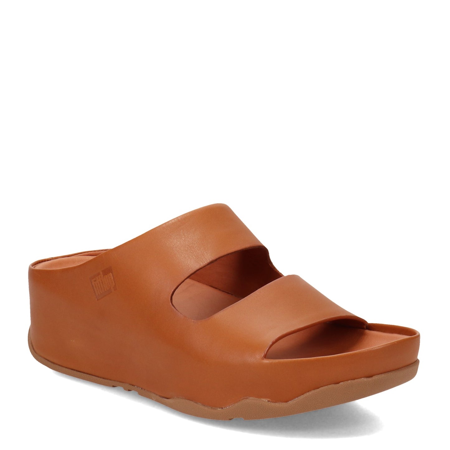 Peltz Shoes Women's FitFlop Shuv Sandal Tan EH9-592