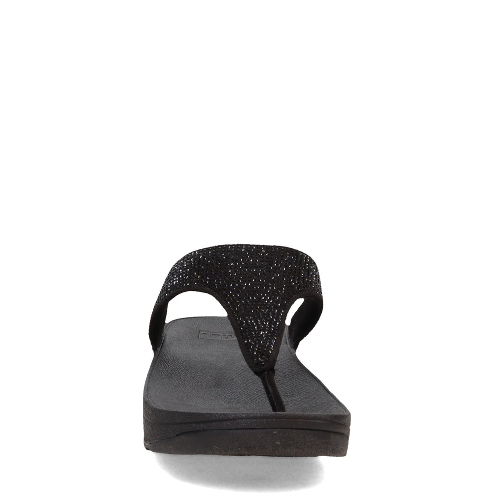 Women's FitFlop, Lulu Crystal Thong Sandal — Peltz Shoes