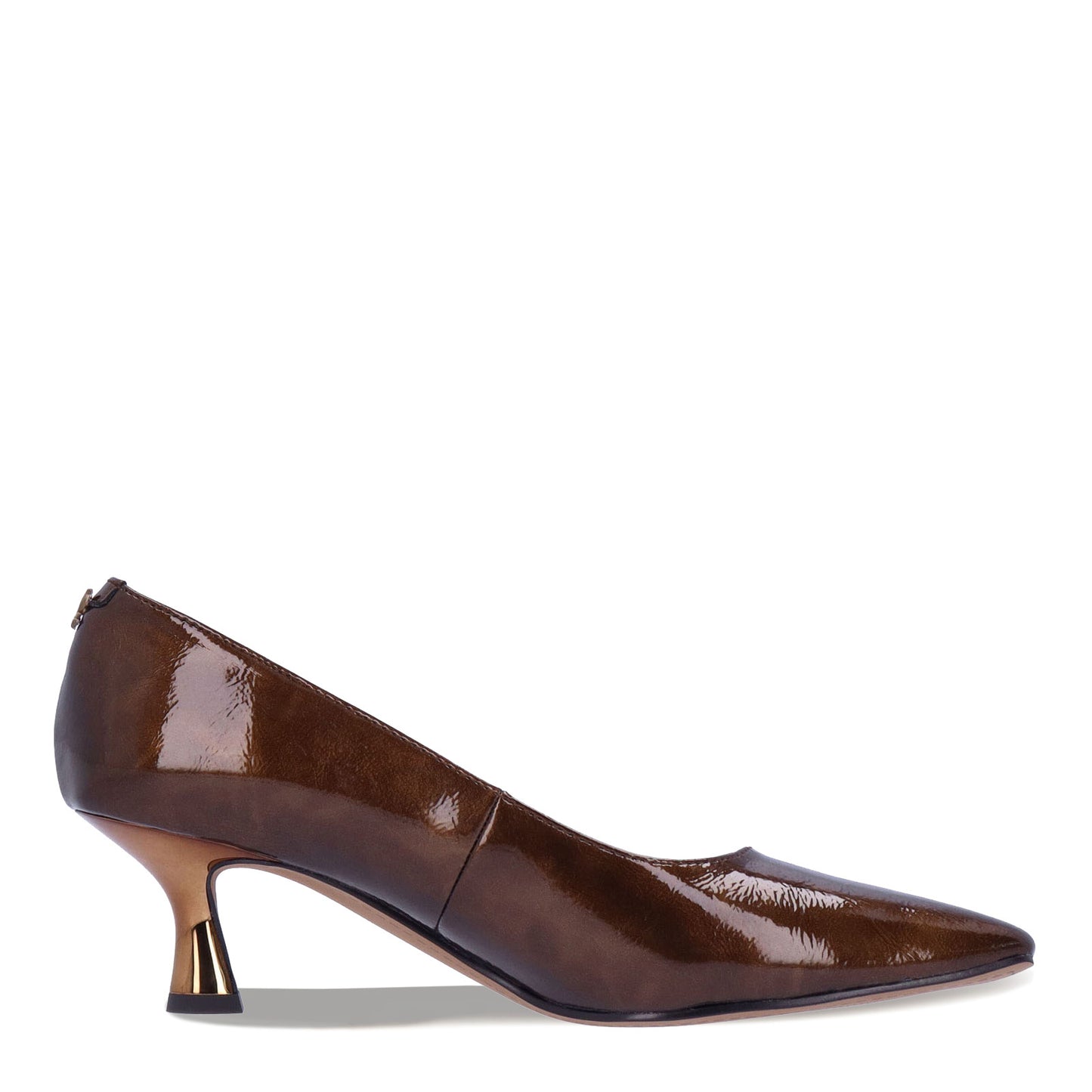 Peltz Shoes Women's J Renee Ellsey Pump Bronze Patent ELLSEY-PABRZ