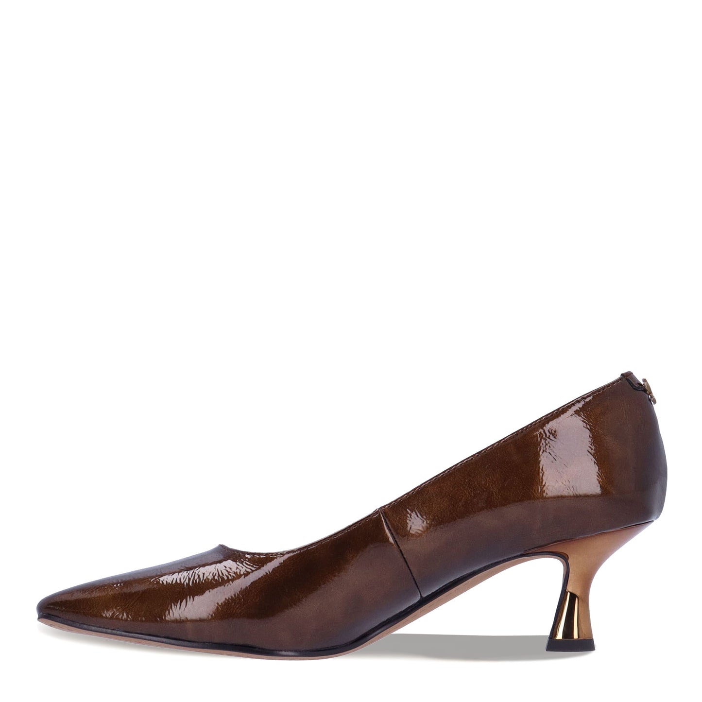 Peltz Shoes Women's J Renee Ellsey Pump Bronze Patent ELLSEY-PABRZ