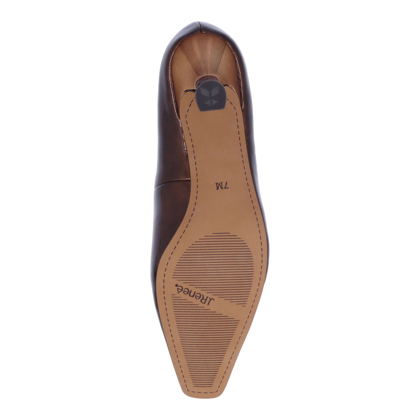 Peltz Shoes Women's J Renee Ellsey Pump Bronze Patent ELLSEY-PABRZ