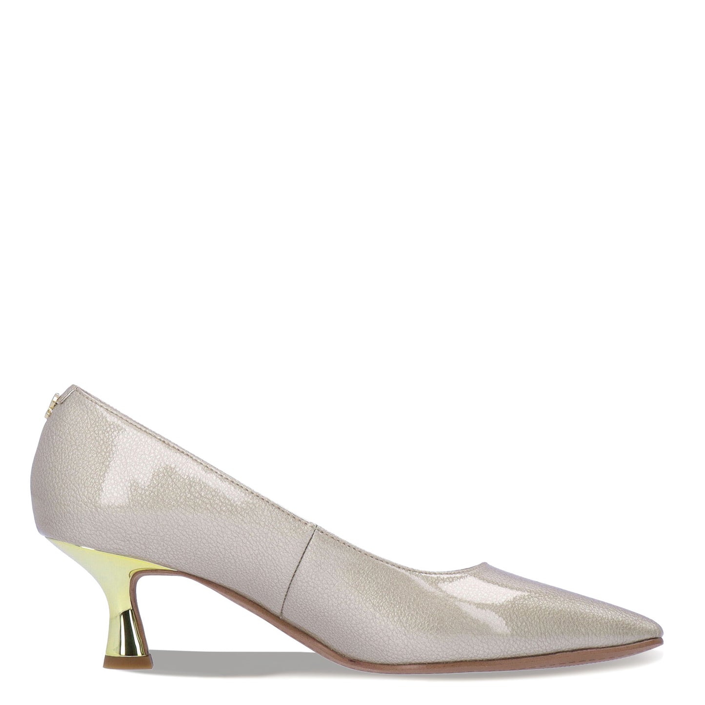 Peltz Shoes Women's J Renee Ellsey Pump Taupe Patent ELLSEY-PATPE