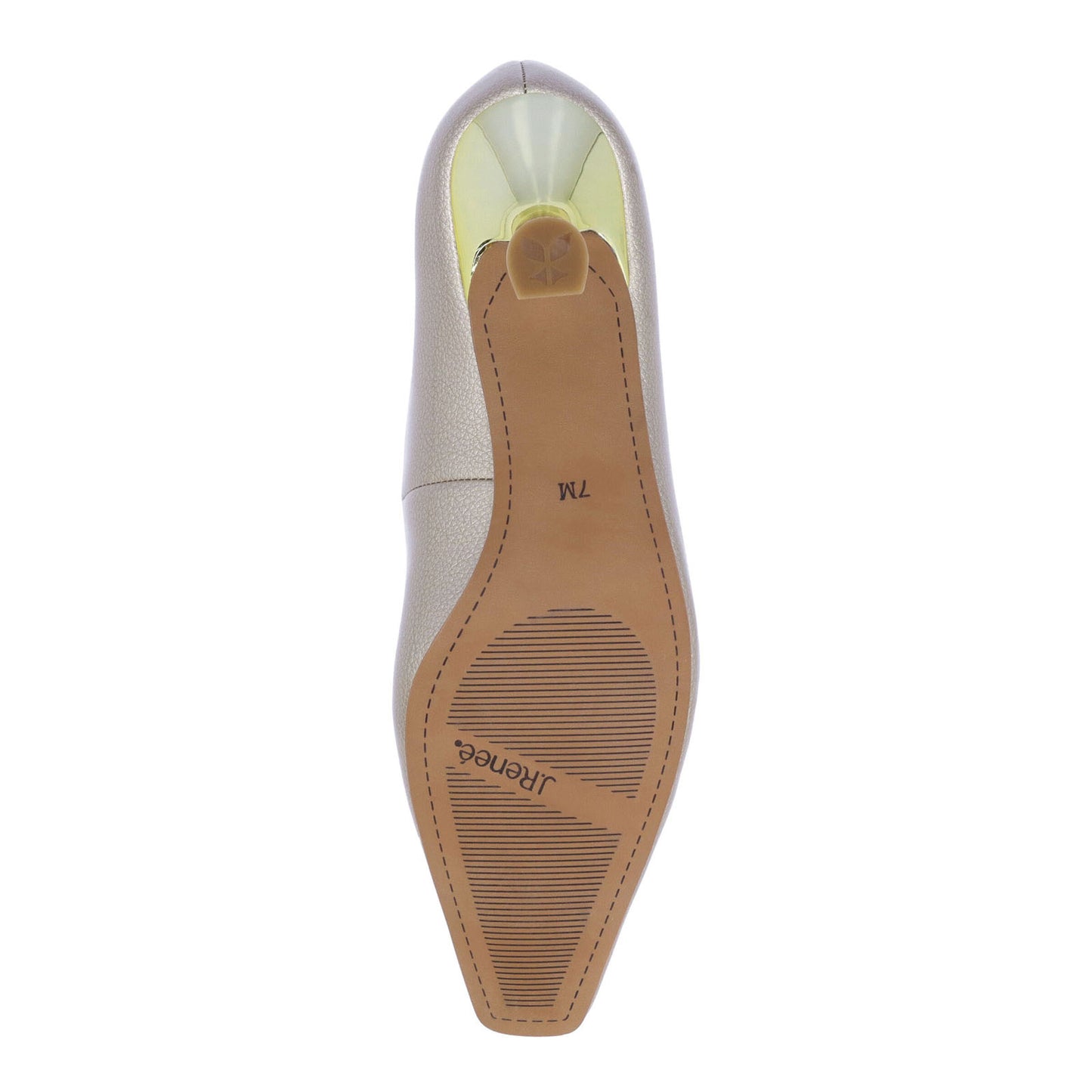 Peltz Shoes Women's J Renee Ellsey Pump Taupe Patent ELLSEY-PATPE