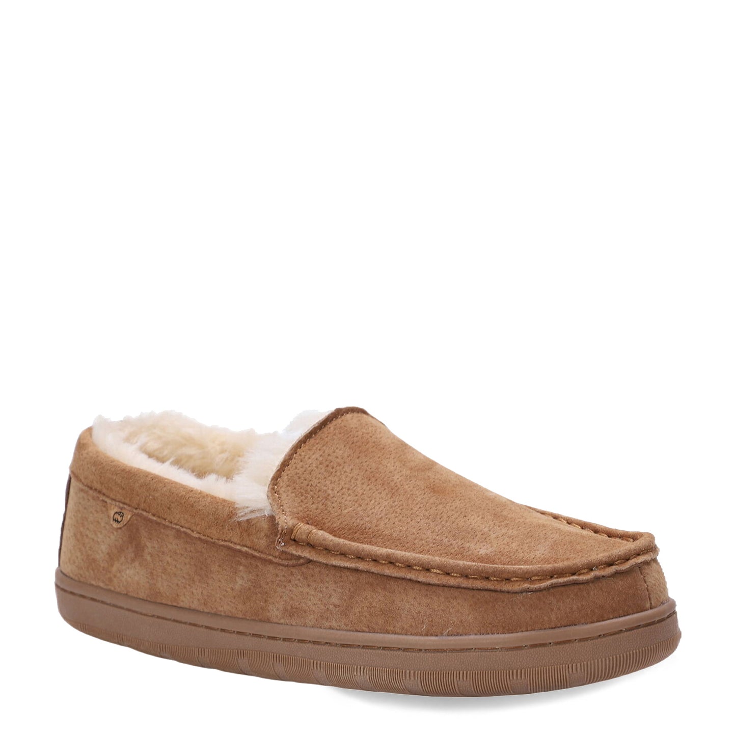 Peltz Shoes Men's Lamo Harrison Moc - Wide Width Chestnut EM1913WD-CNT