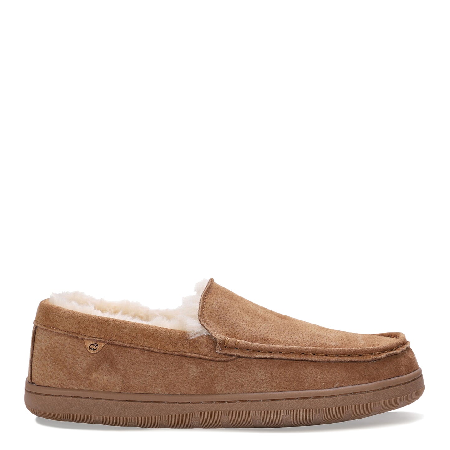 Peltz Shoes Men's Lamo Harrison Moc - Wide Width Chestnut EM1913WD-CNT