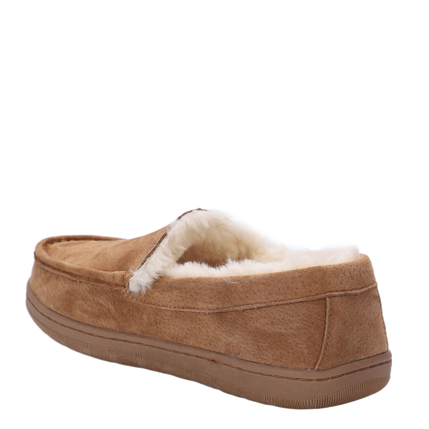 Peltz Shoes Men's Lamo Harrison Moc - Wide Width Chestnut EM1913WD-CNT
