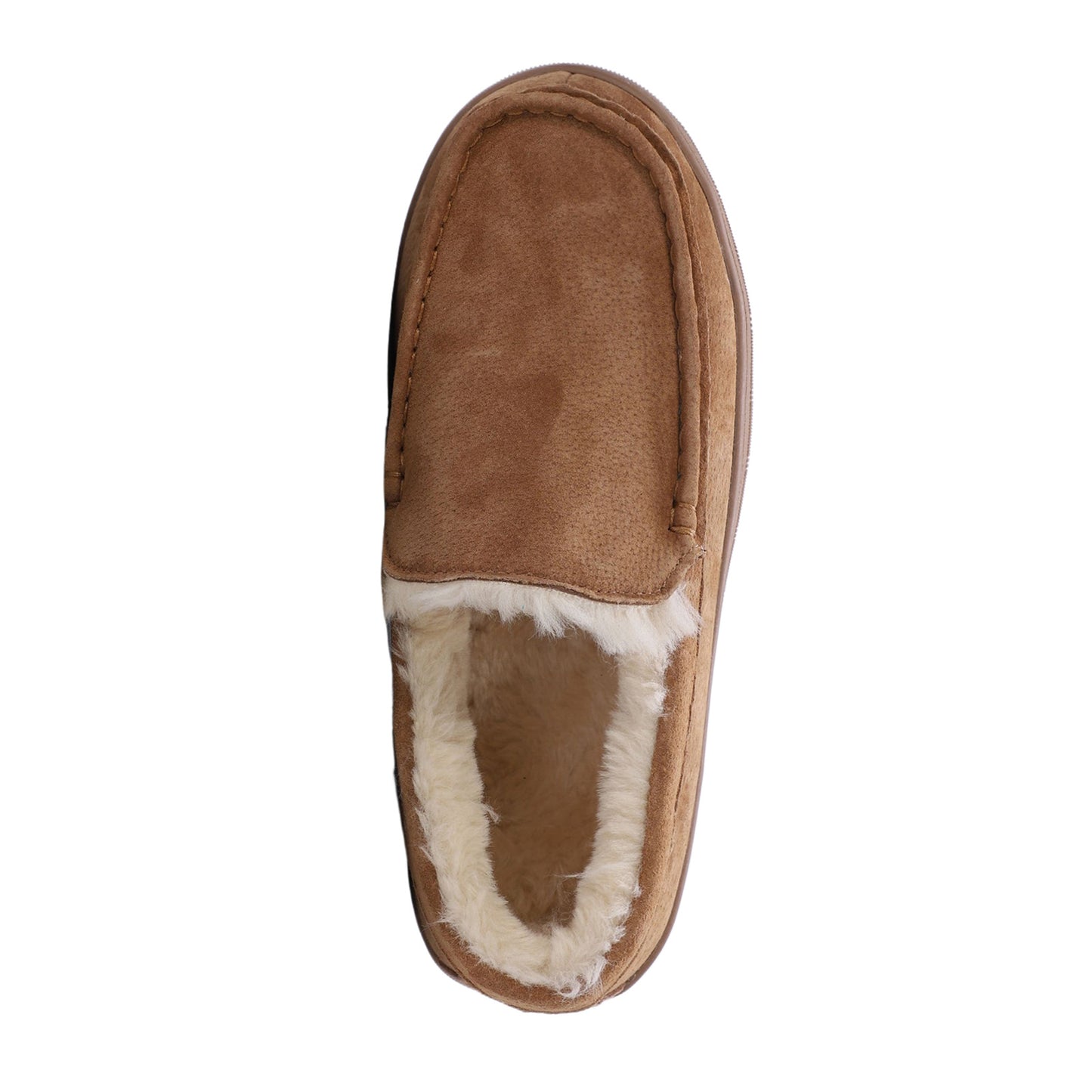 Peltz Shoes Men's Lamo Harrison Moc - Wide Width Chestnut EM1913WD-CNT