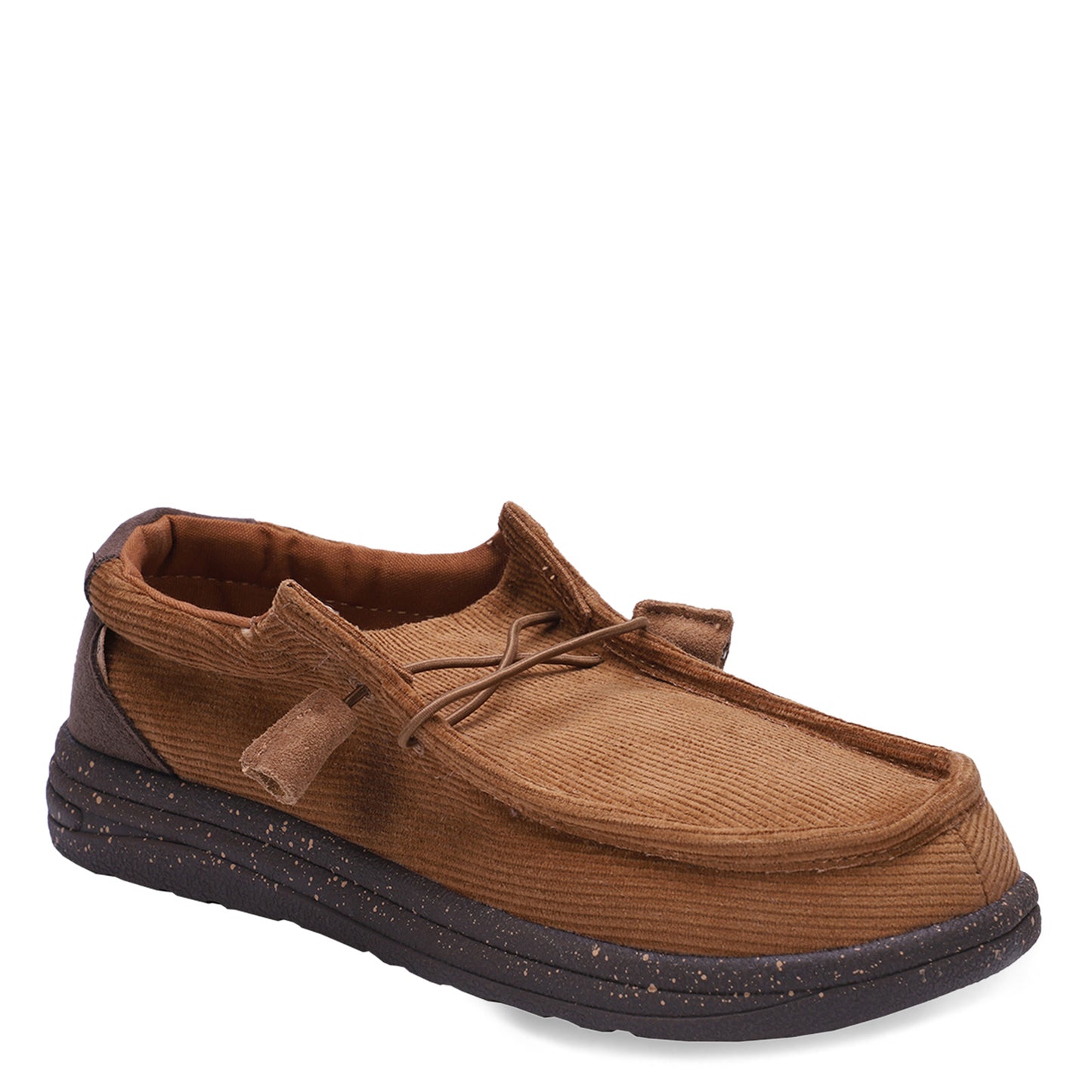 Peltz Shoes Men's Lamo Paul Slip-On CHESTNUT CORD EM2035-CNTC