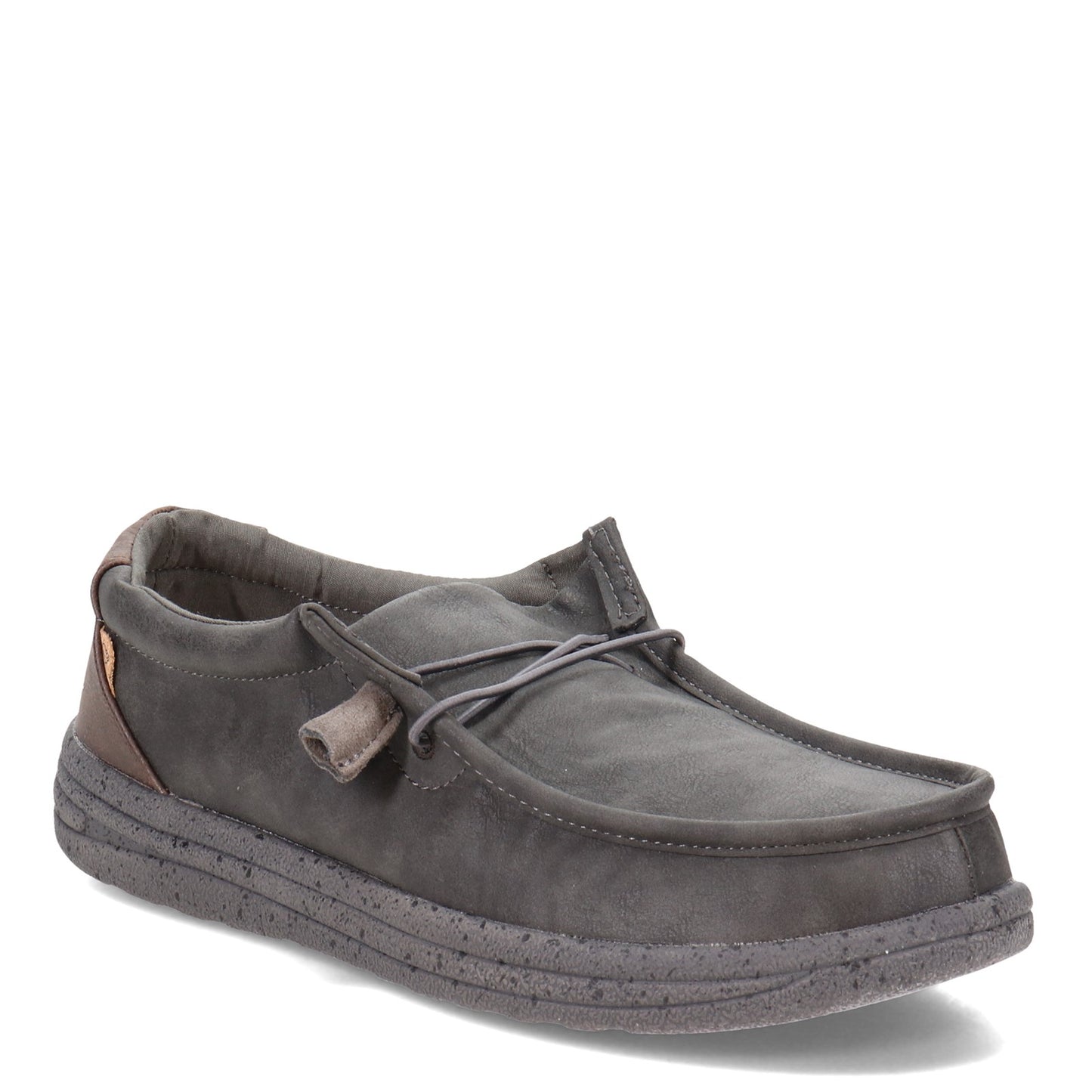 Peltz Shoes Men's Lamo Paul Slip-On DARK GREY EM2035-WCHA