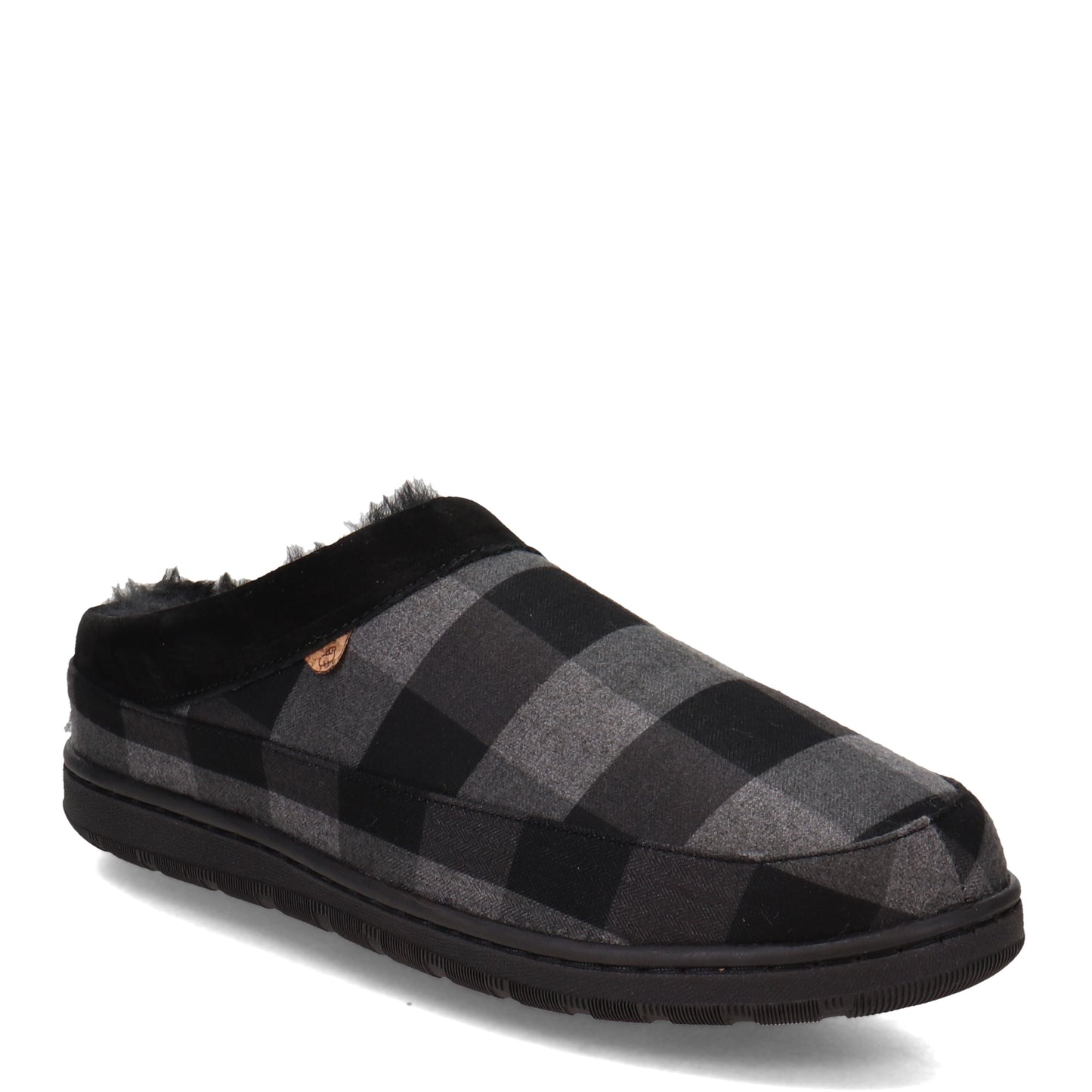 Peltz Shoes Men's Lamo Julian Clog II GREY PLAID EM2049-017