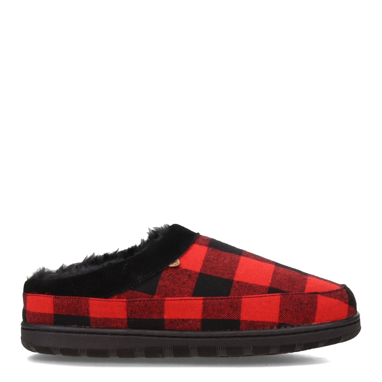 Peltz Shoes Men's Lamo Julian Clog II RED PLAID EM2049-614