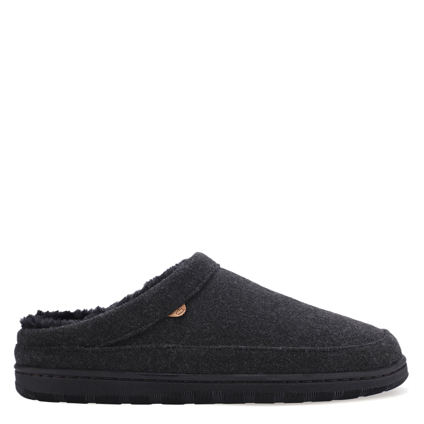Peltz Shoes Men's Lamo Julian Clog II Waxed Black EM2049-WBLK