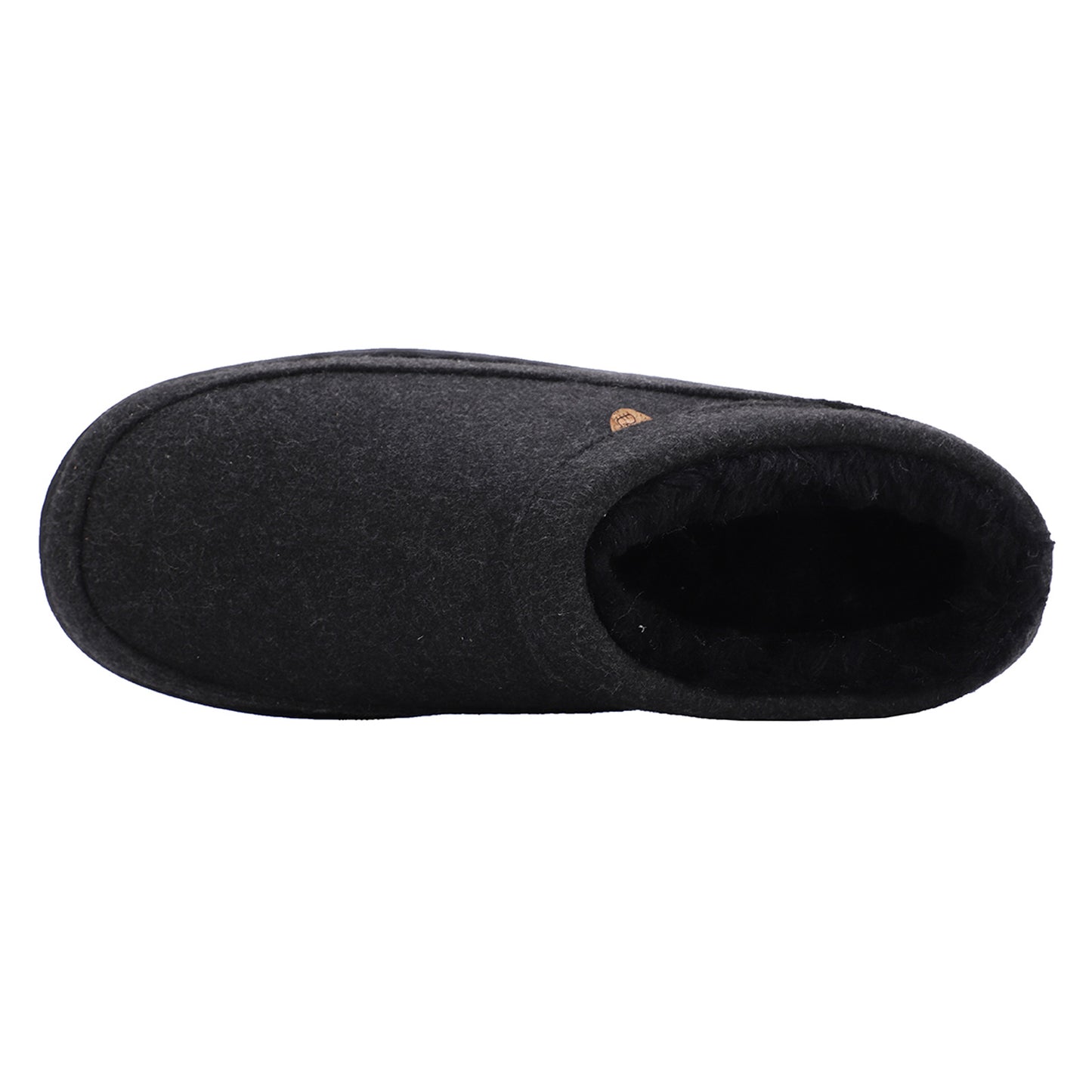 Peltz Shoes Men's Lamo Julian Clog II Waxed Black EM2049-WBLK