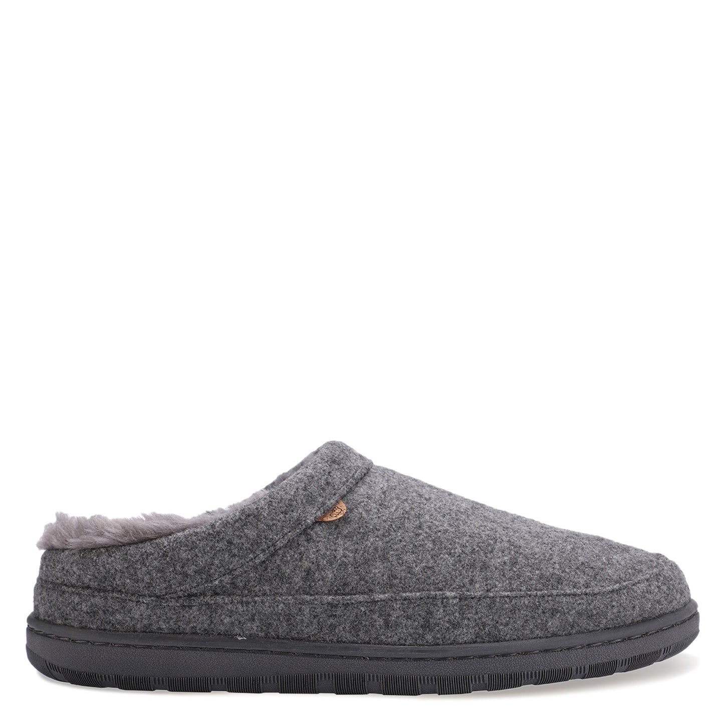Peltz Shoes Men's Lamo Julian Wool Clog GREY WOOL EM2049W-GRY