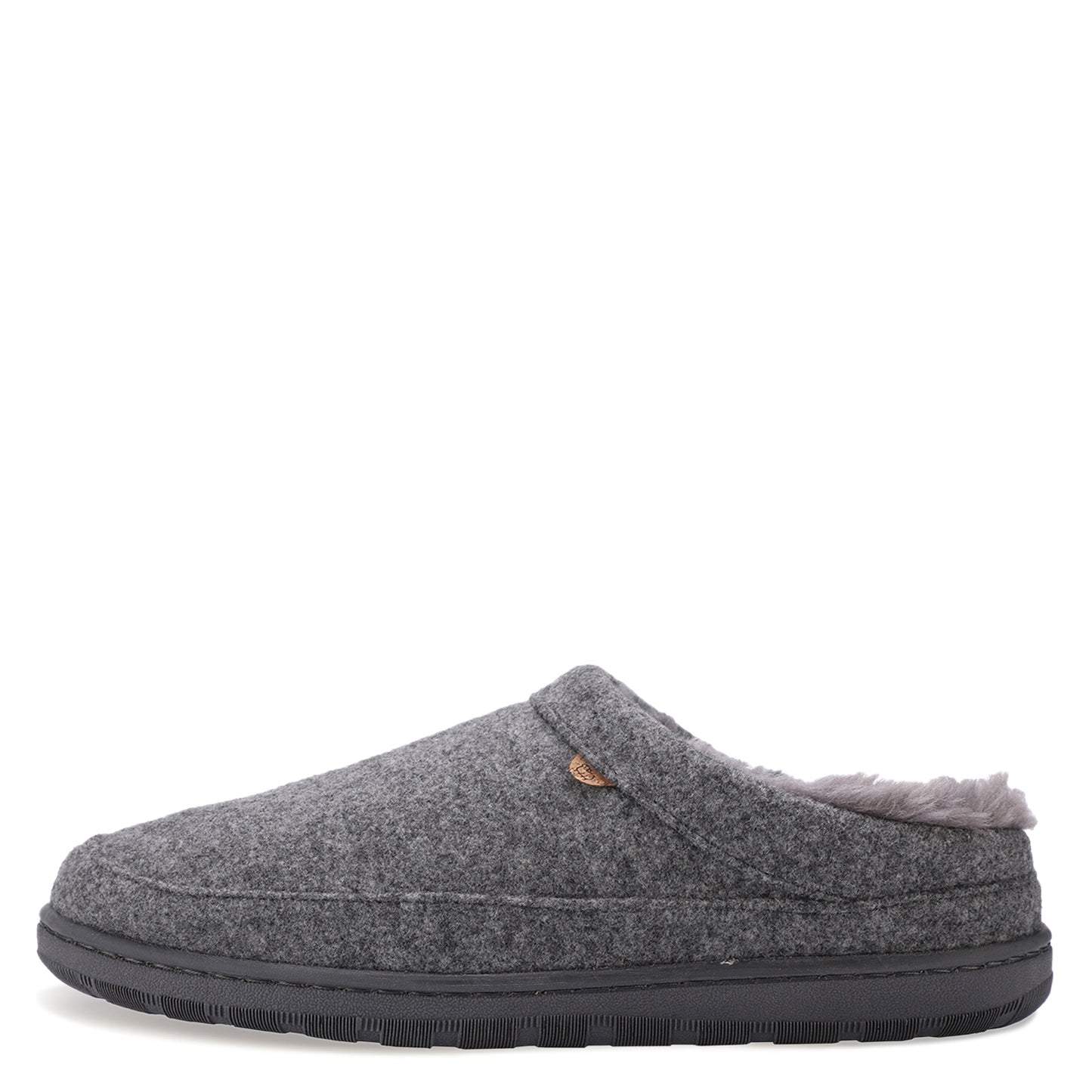 Peltz Shoes Men's Lamo Julian Wool Clog GREY WOOL EM2049W-GRY