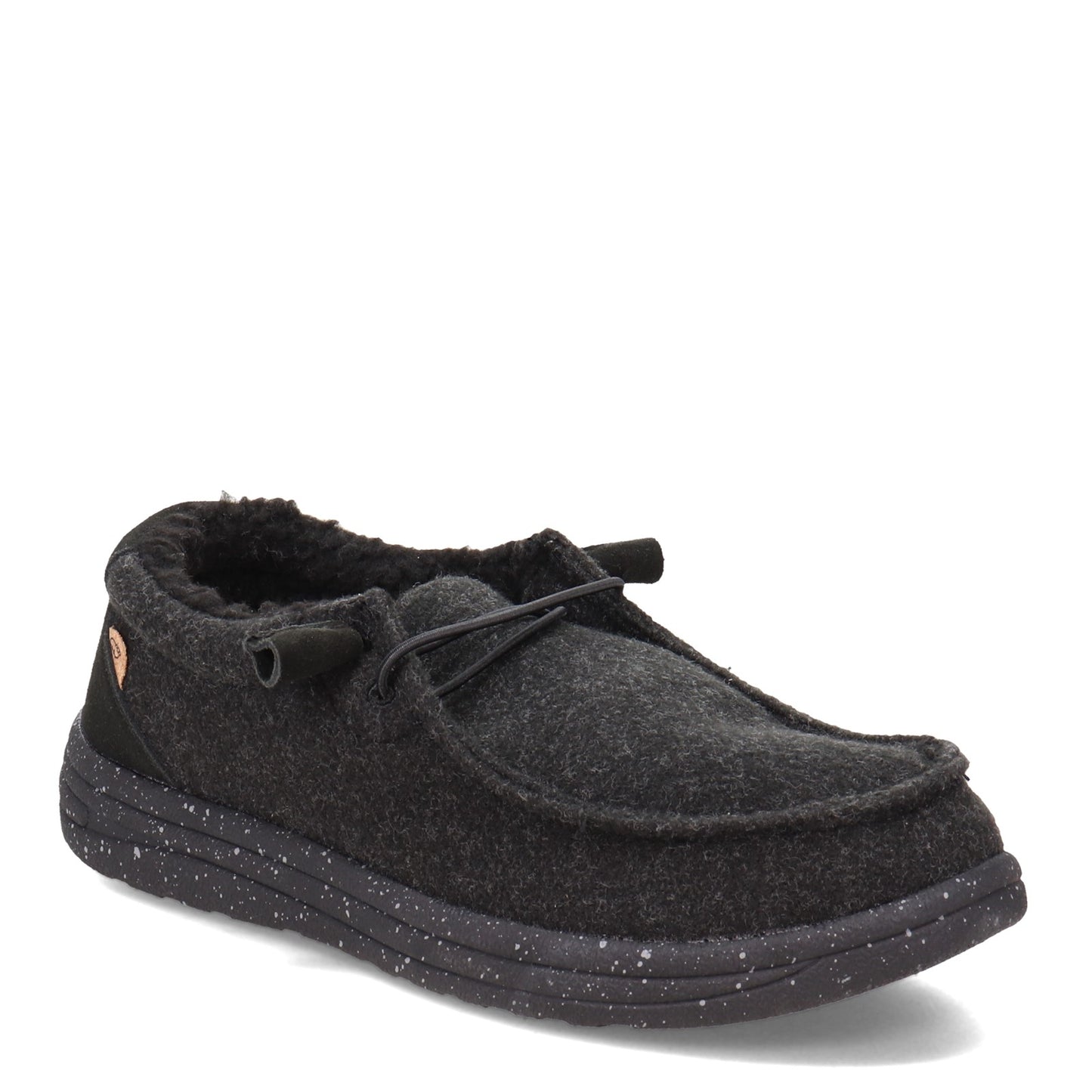 Peltz Shoes Men's Lamo Samuel Slip-On BLACK EM2059-BLK