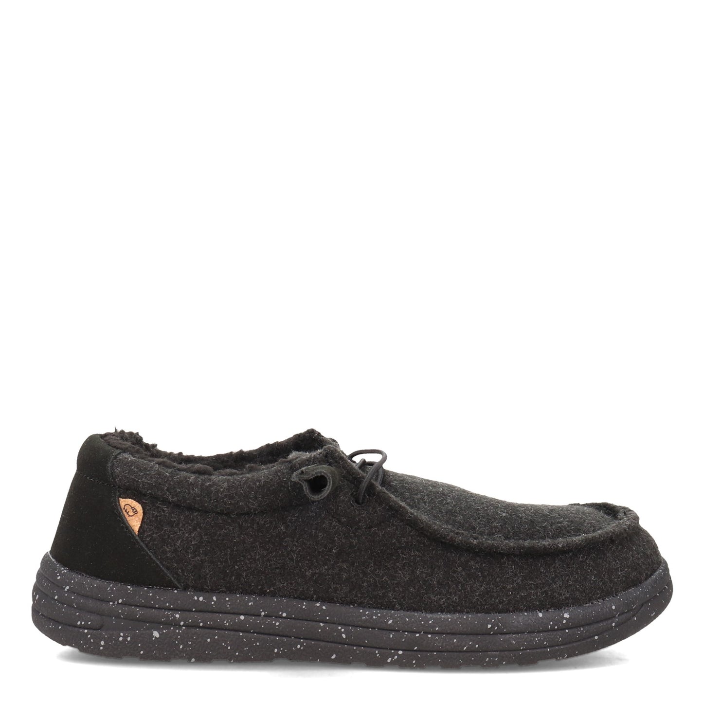 Peltz Shoes Men's Lamo Samuel Slip-On BLACK EM2059-BLK