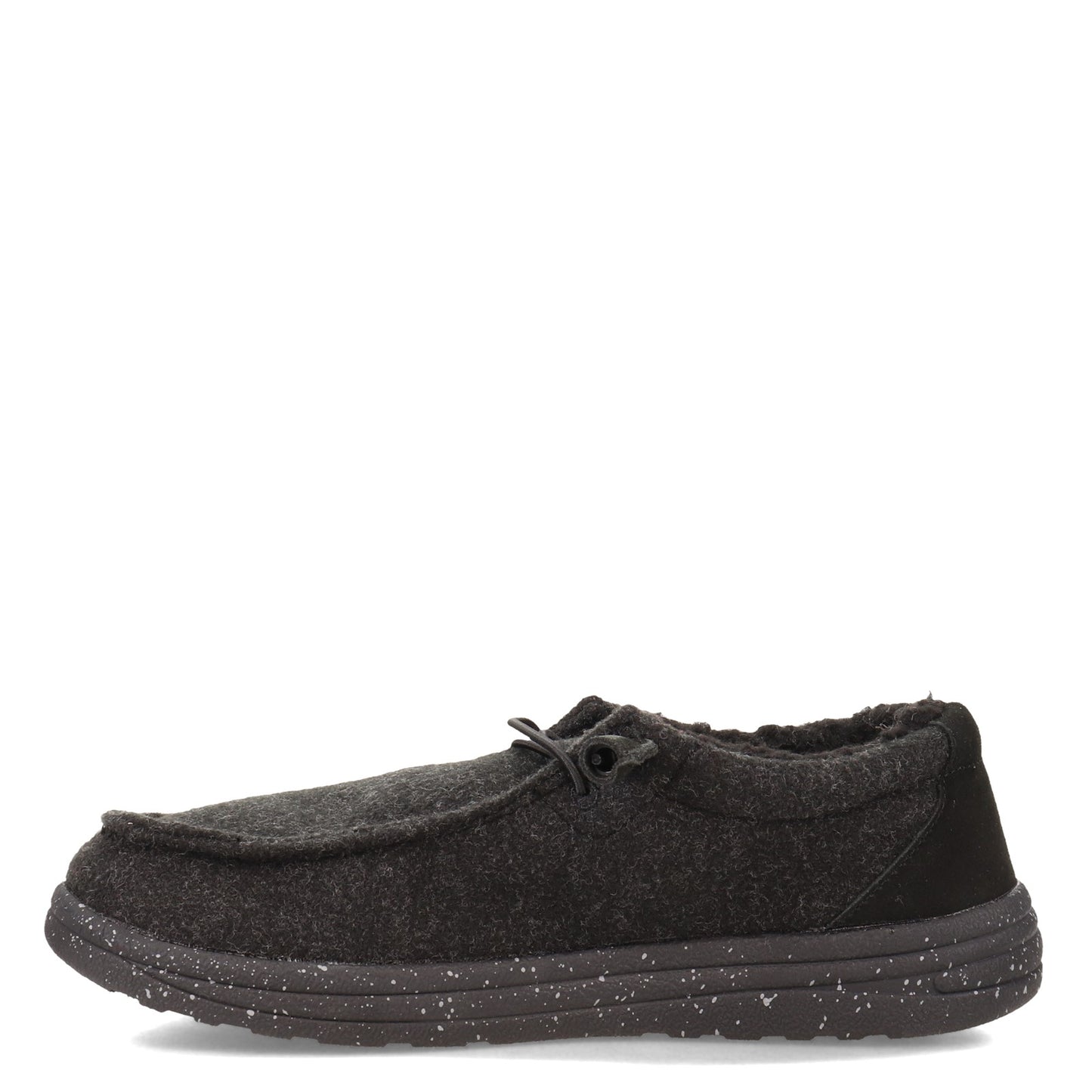 Peltz Shoes Men's Lamo Samuel Slip-On BLACK EM2059-BLK
