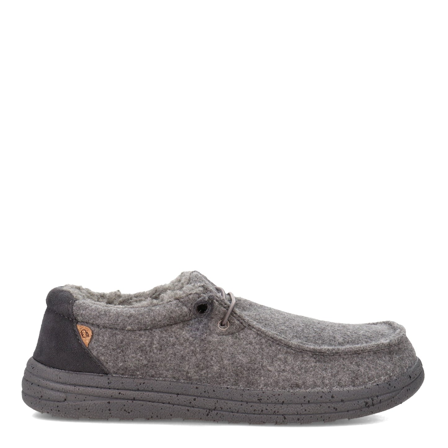 Peltz Shoes Men's Lamo Samuel Slip-On GRAY EM2059-GRY