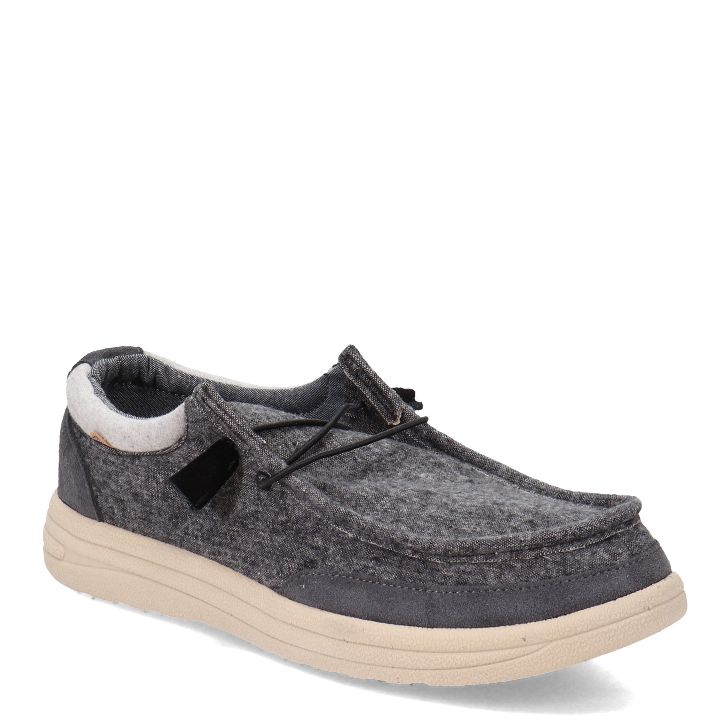 Peltz Shoes Men's Lamo Justin Slip-On BLACK EM2221-BLK