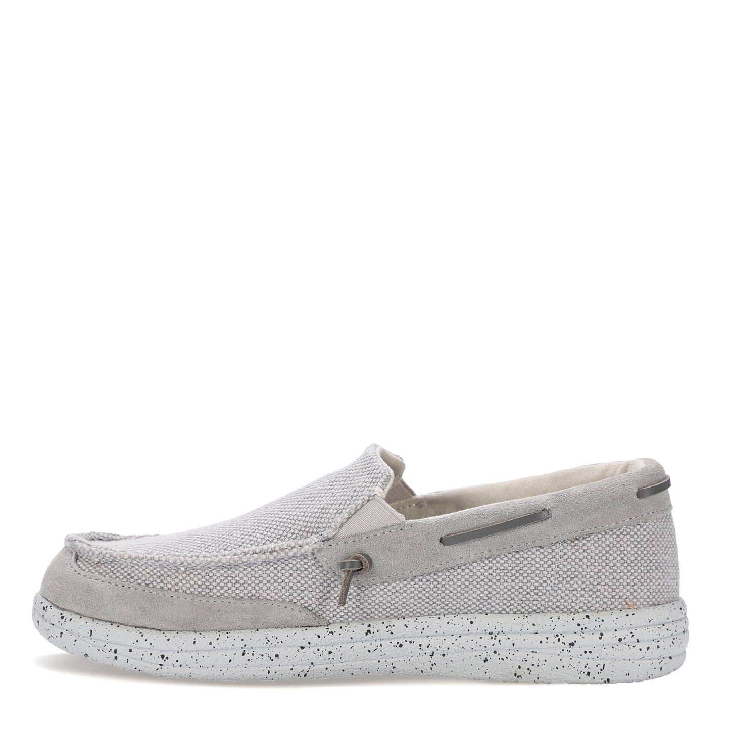 Peltz Shoes Men's Lamo Calvin Slip-On Grey EM2223-GRY