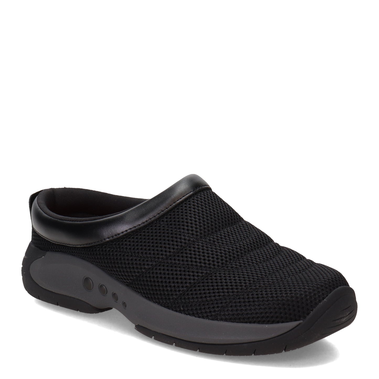 Peltz Shoes Men's Easy Spirit Aaron Clog BLACK EMAARON2-BLK01