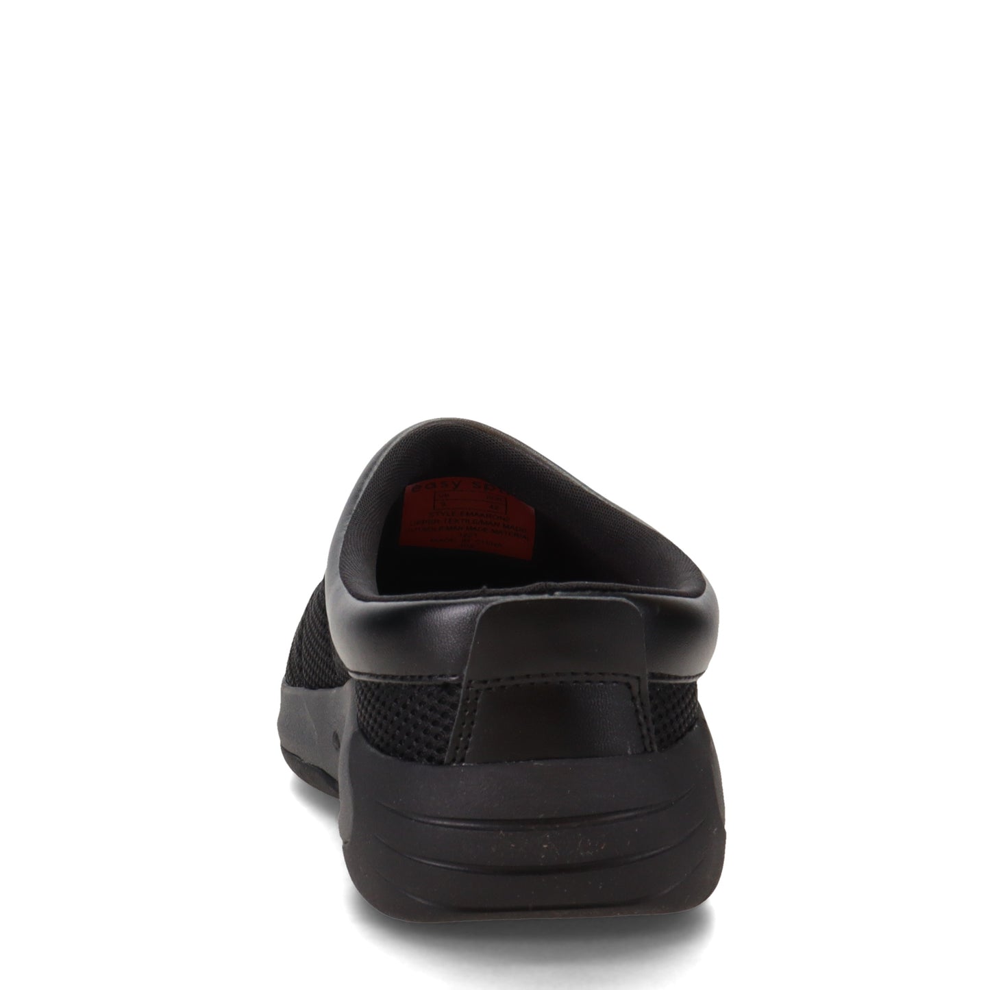 Peltz Shoes Men's Easy Spirit Aaron Clog BLACK EMAARON2-BLK01