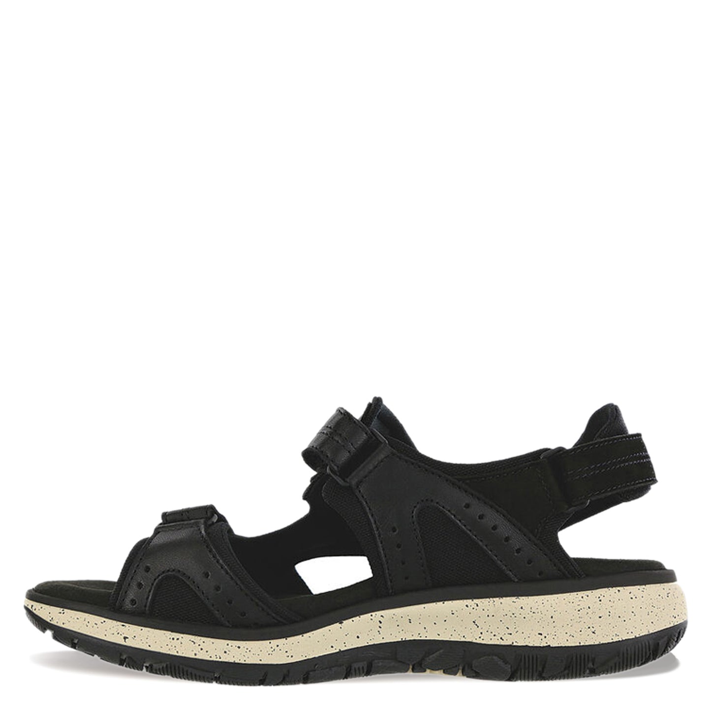 Peltz Shoes Women's SAS Embark Sandal BLACK ASH EMBARK BLK ASH