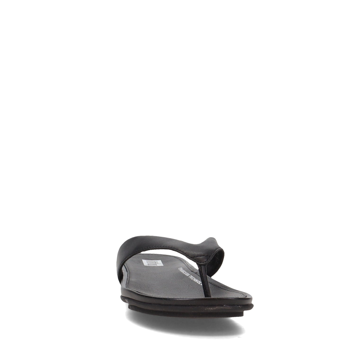 Peltz Shoes Women's FitFlop Gracie Flip-Flop Black EO8-090