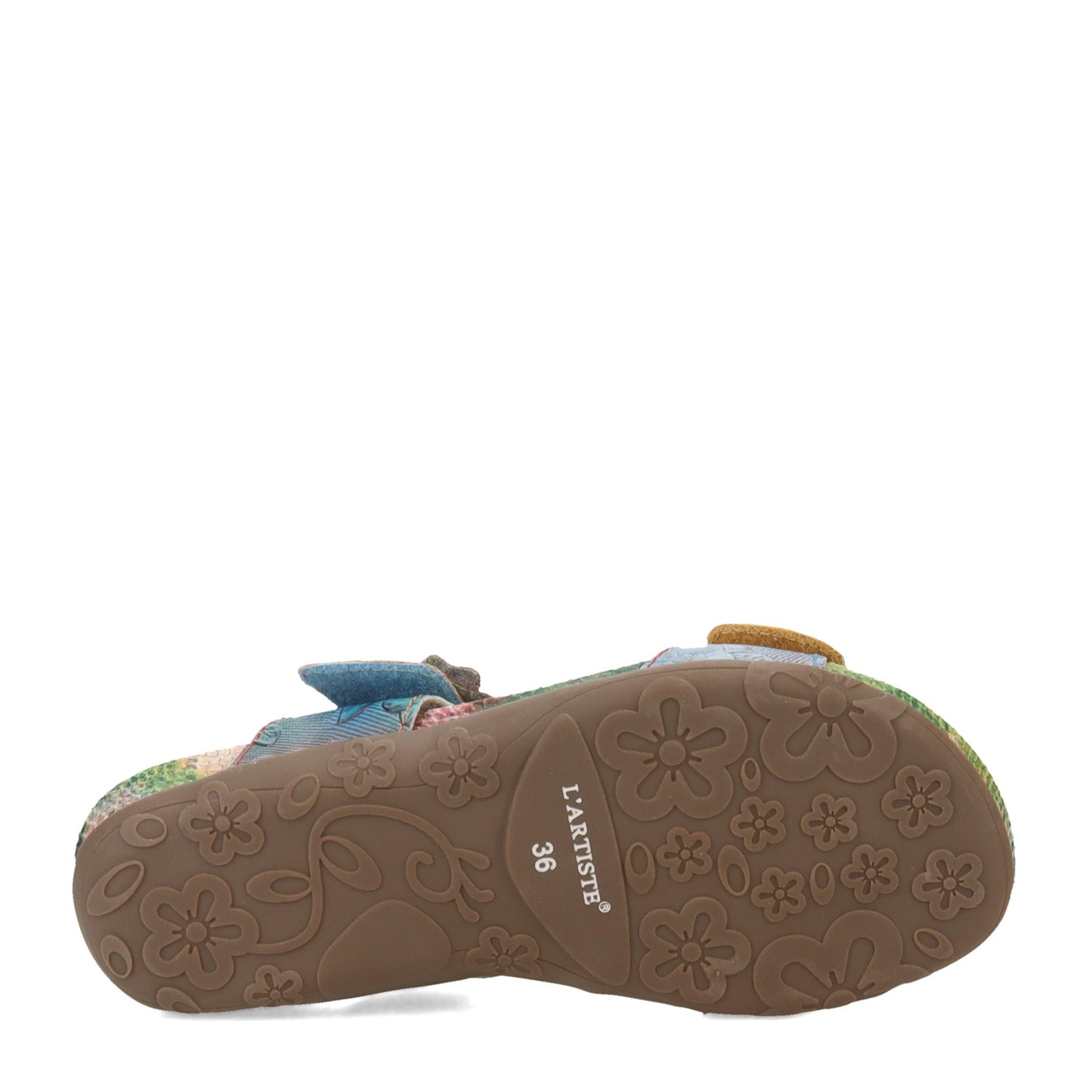 Peltz Shoes Women's L'Artiste by Spring Step Erica Sandal Mint Green ERICA-MTMN