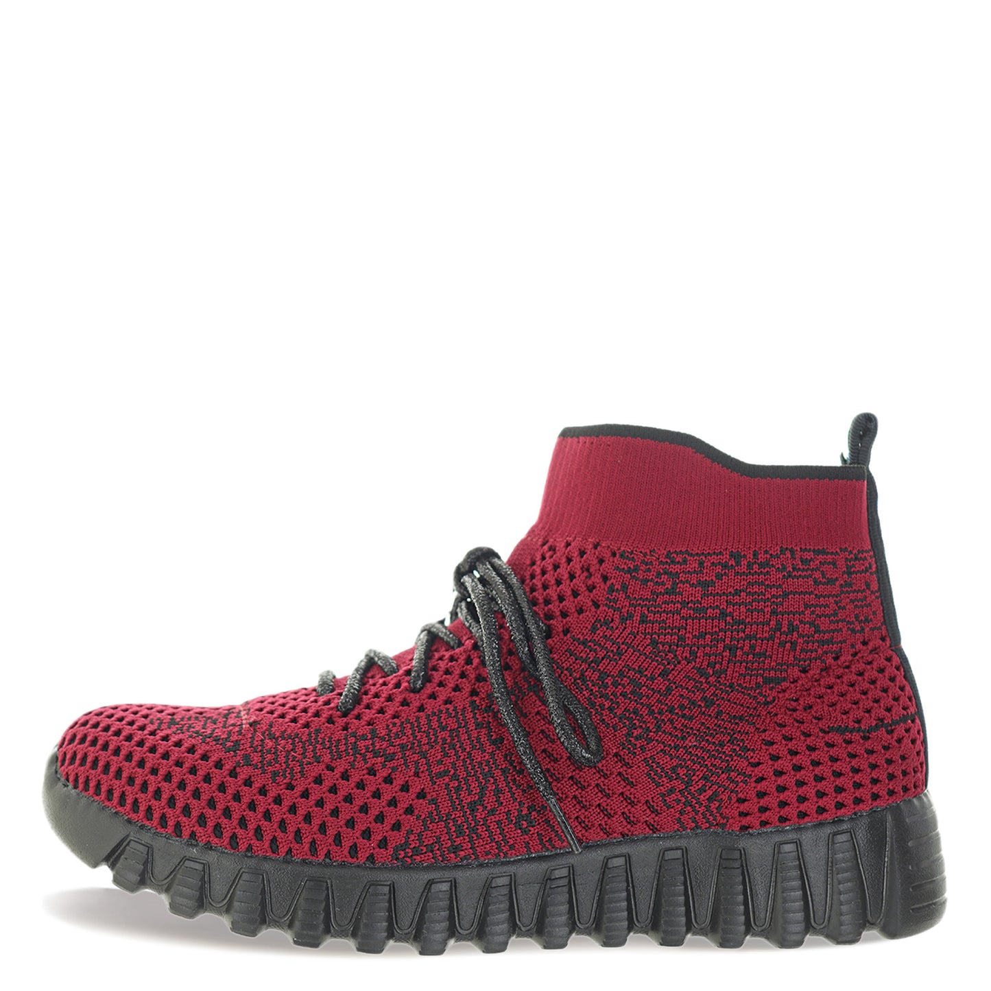 Peltz Shoes Women's Bernie Mev Erika Boot BURGUNDY ERIKA BUR BLK