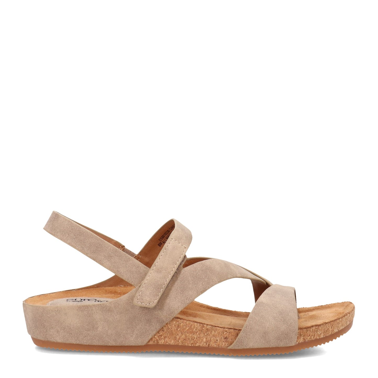 Peltz Shoes Women's Eurosoft Gianetta Sandal STONE ES0010228