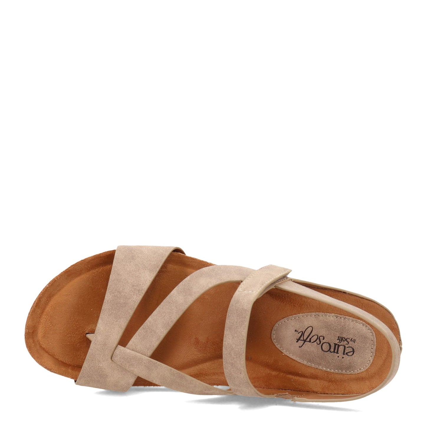 Peltz Shoes Women's Eurosoft Gianetta Sandal STONE ES0010228