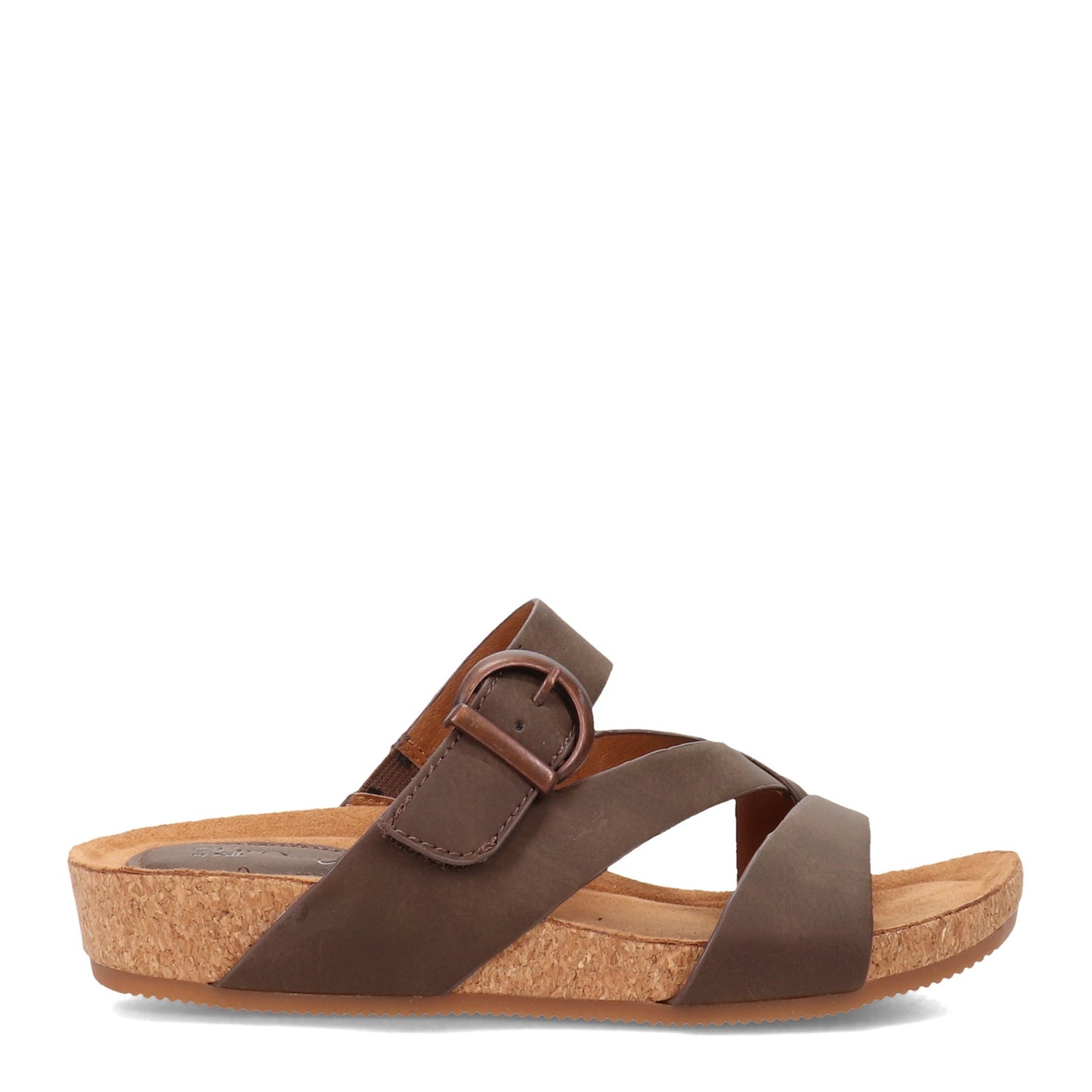 Peltz Shoes Women's Eurosoft Gladis Sandal MOCHA ES0026900