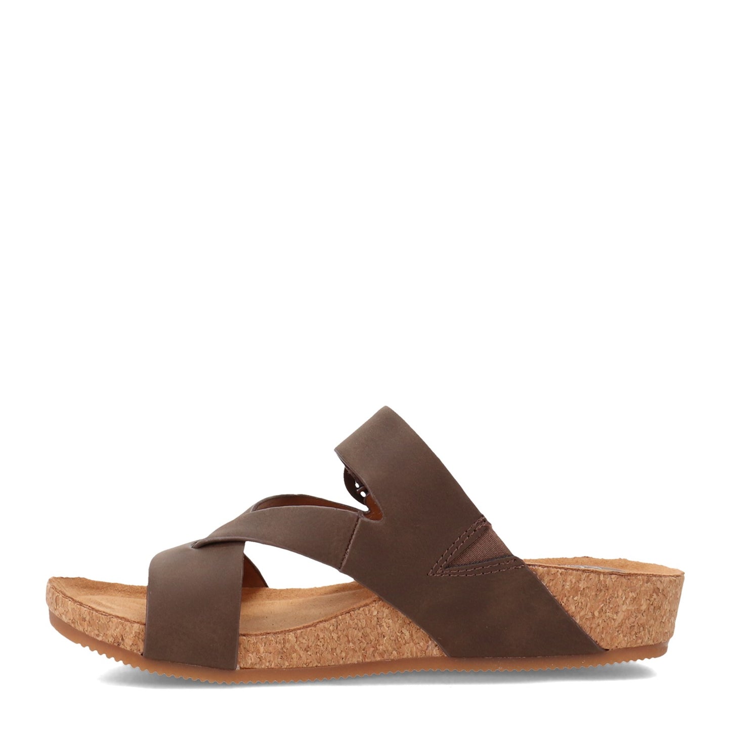 Peltz Shoes Women's Eurosoft Gladis Sandal MOCHA ES0026900