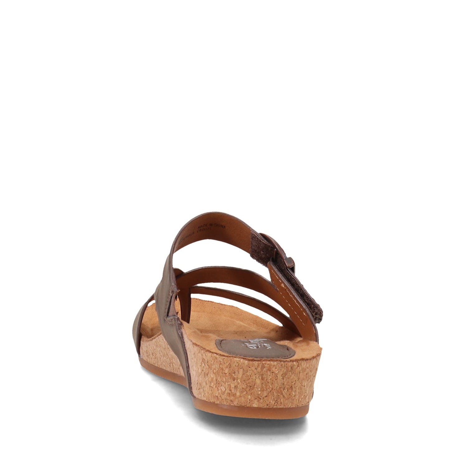 Peltz Shoes Women's Eurosoft Gladis Sandal MOCHA ES0026900