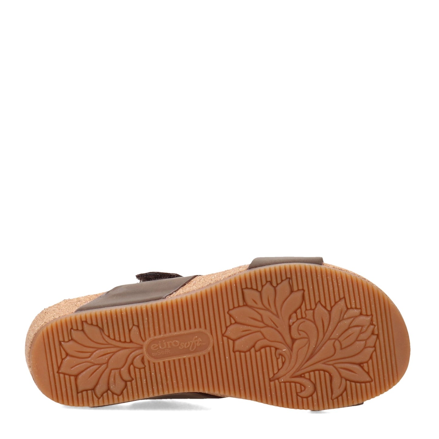Peltz Shoes Women's Eurosoft Gladis Sandal MOCHA ES0026900