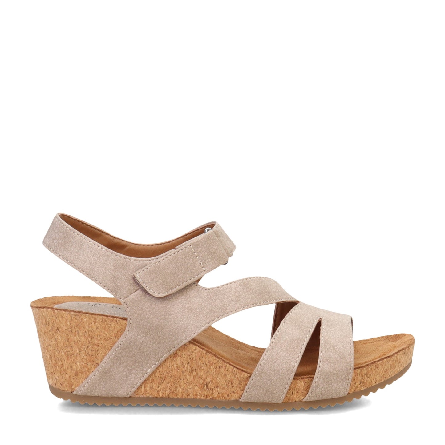 Peltz Shoes Women's Eurosoft by Sofft Elda Sandal GREY ES0028308