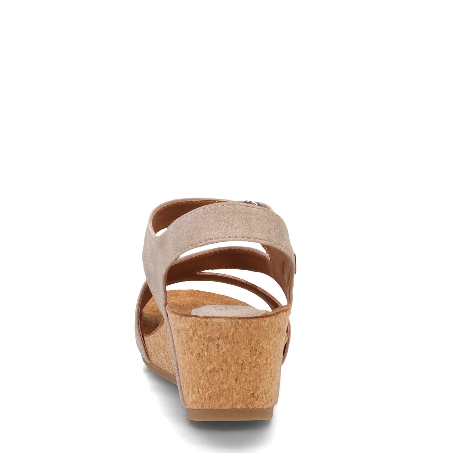 Peltz Shoes Women's Eurosoft by Sofft Elda Sandal GREY ES0028308