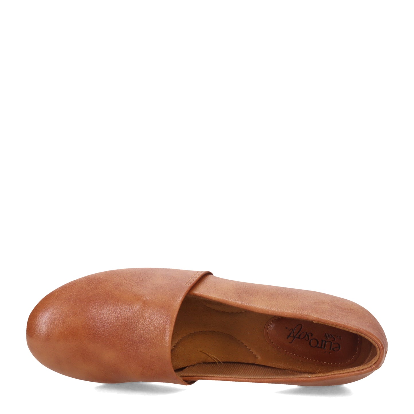 Peltz Shoes Women's Eurosoft by Sofft Silvan Slip-On Luggage Brown ES0030806