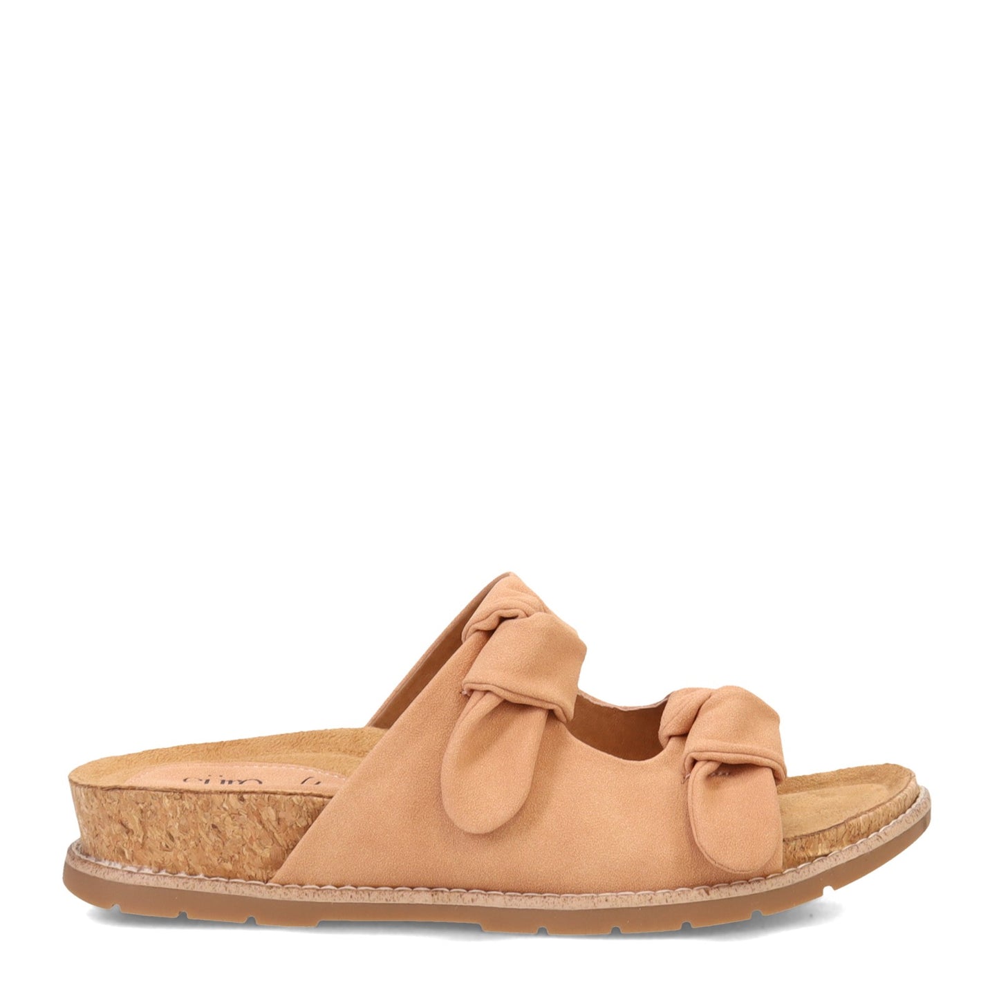 Peltz Shoes Women's Eurosoft by Sofft Golden Sandal PINK ES0034402