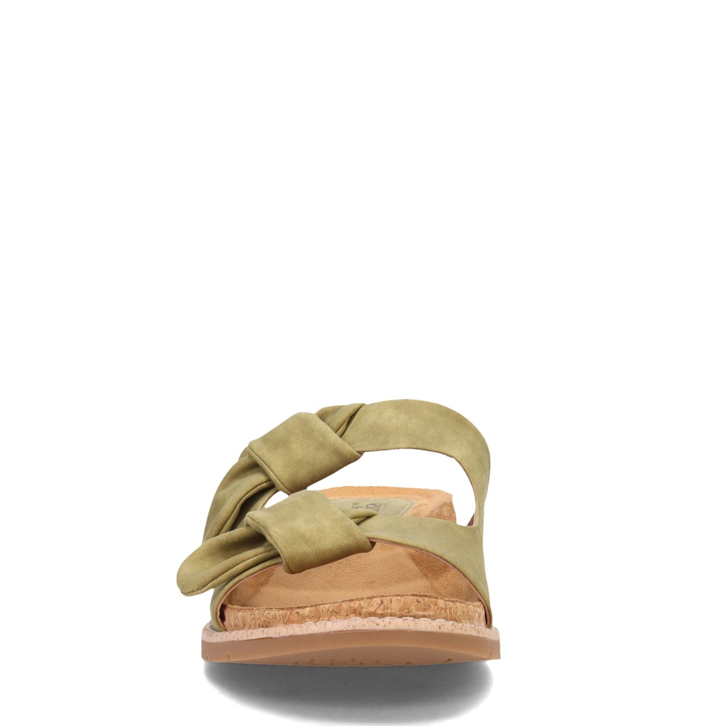 Peltz Shoes Women's Eurosoft by Sofft Golden Sandal GREEN ES0034406
