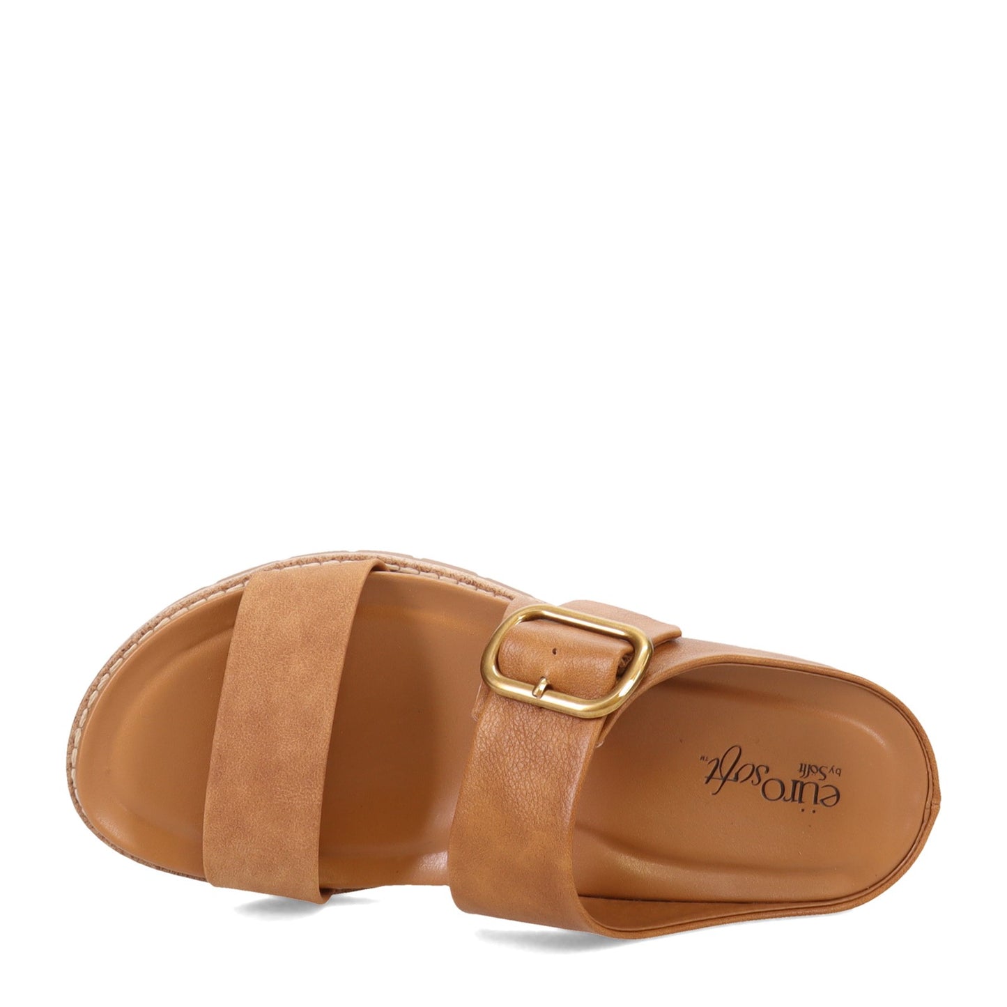 Peltz Shoes Women's Eurosoft by Sofft Grandon Sandal TAN ES0034595
