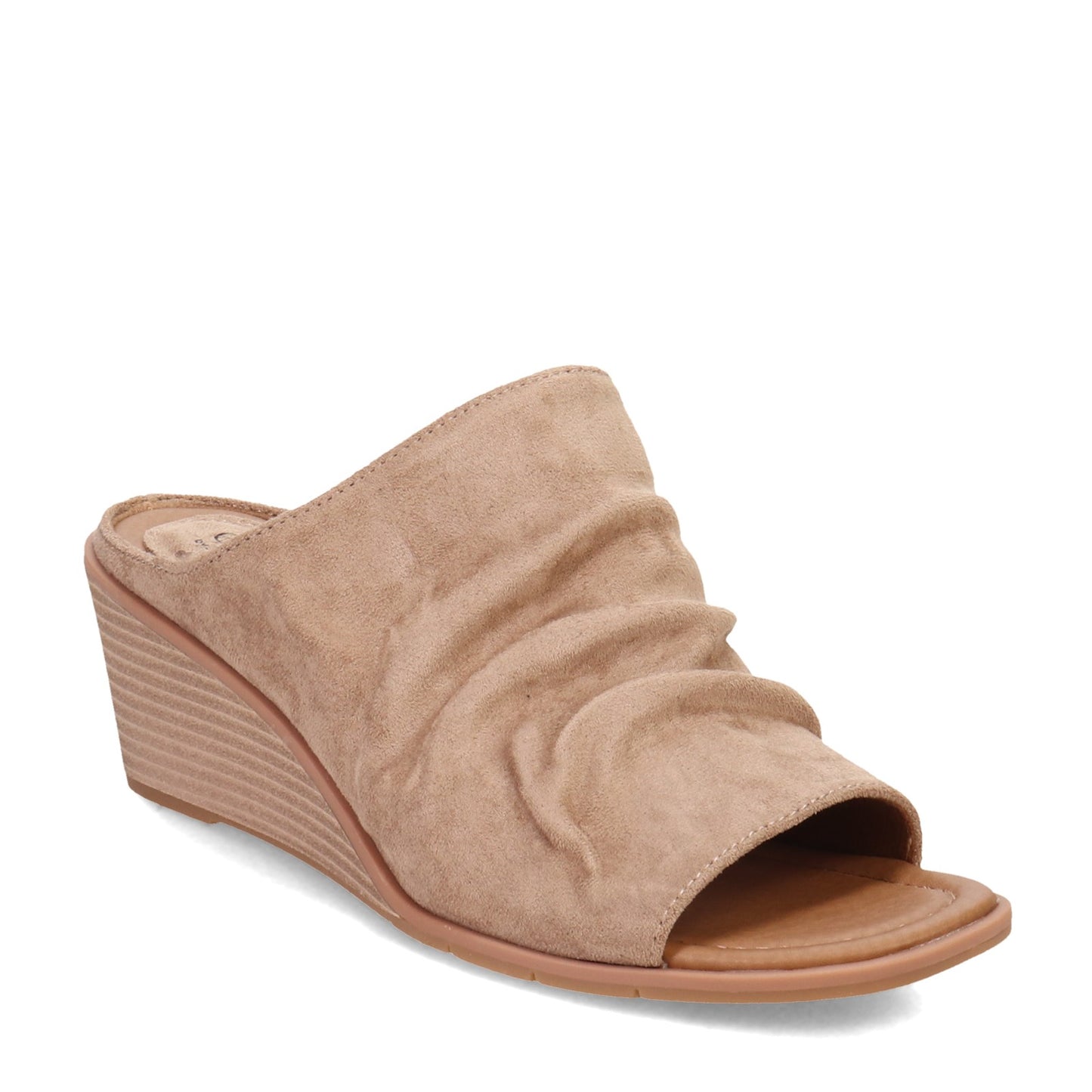Peltz Shoes Women's Eurosoft by Sofft Gilby Sandal BEIGE ES0035205